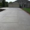 driveway, regular concrete, stamped edges